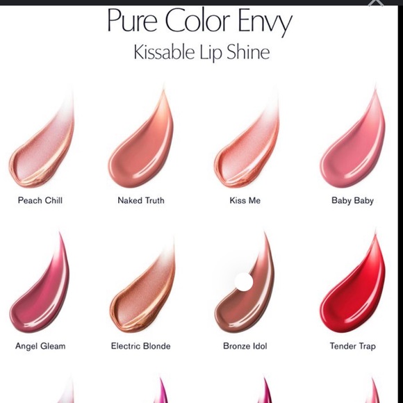 SALE…..2FOR 10$ NEW MINI ESTÉE LAUDER PURE COLOUR ENVY LIP SHINE IN ANGEL GLEAM… - Picture 3 of 6